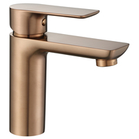China Project Waschbecken Wasserhähne 59% Messing Zeitgenössisch Chrom Fertig Einhand Luxus Golden Messing Becken Wasserhahn Wasserhahn