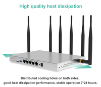 Routeur WiFi double bande certifié AC1200, logo OEM personnalisé, commandes en gros pour la maison, l'hôtel et les projets, routeur sans fil 4G LTE