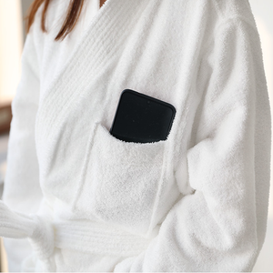 Extra larga <span class=keywords><strong>bata</strong></span> Hotel <span class=keywords><strong>Kimono</strong></span> Albornoz de algodón - Product Image 5
