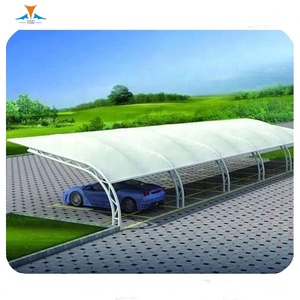 Structure de membrane de haute qualité pour abri de <span class=keywords><strong>voiture</strong></span> personnalisé, auvent métallique pour parking en vente - Product Image 4