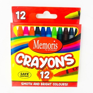 School Drawing and Activity <b>Kit</b> Customized Non-Toxic Professional 12 Colors Crayon Set for Kids in Bulk - Product Image 1