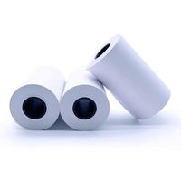 Rouleaux de papier thermique pour imprimante thermique, rouleaux de papier de caisse enregistreuse 57x30, rouleaux de papier thermique pour caisse 75m