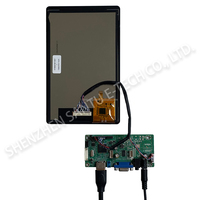 Panel IPS 8 inci 800*1280 LVDS antarmuka 8 inci modul tampilan sentuh ILI2511 COF USB I2C Capacitive layar sentuh TFT LCD dengan CTP