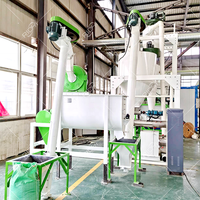 Machine à granulés d'aliments pour volailles RICHI 1 tonne par heure - Certification CE Machine à granulés d'aliments pour animaux Machine à granulés d'aliments pour volailles