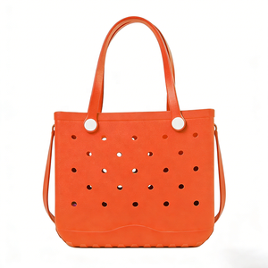 Изготовленные на заказ оптовые портативные сумки-тоут нового дизайна, прочные, для самостоятельного оформления, для путешествий, для девочек, из ЭВА, пляжные сумки - Product Image 1