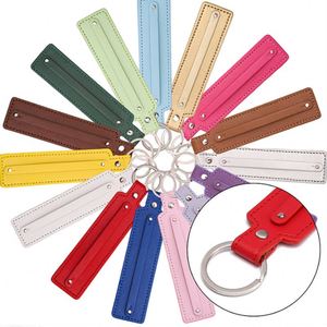 Simple Leather Phone Chains Wholesale Key Chain for 8mm Slide Charm Women Men <b>Kids</b> DIY Gifts New Year - Product Image 2