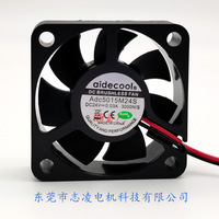Ventilateur de refroidissement électrique micro Aidecoolr 120 mm DC sans balais à flux axial 5015 12 V avec élément chauffant PTC pour lampe de voiture