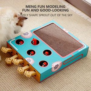 Jouet interactif en bois pour chat, labyrinthe de souris, griffoir, boîte de jeu de poursuite pour animaux de compagnie, taille personnalisée pour chats d'intérieur - Product Image 4