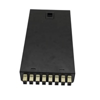 Boîtier de terminaison fibre optique 8 ports SC Multimode FTTH mural avec pigtail en acier laminé à froid noir