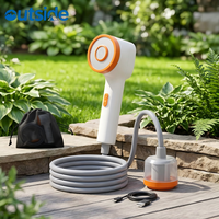 Nouvelle Douche Extérieure Éclairée Tout-en-un, Gadget de Bain Polyvalent pour Camping, Dortoir et Maison, Pommeau de Douche Électrique Mobile en ABS