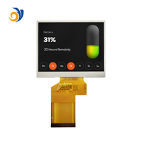 3,5-Zoll-TFT-IPS-LCD-Display mit vollständiger Ansicht, 320 x 240 ST7272A für die industrielle Steuerung