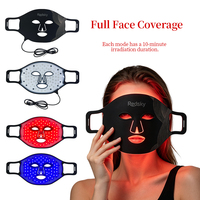 REDSKY Masque de thérapie LED pour le visage en silicone, vente en gros, utilisation à domicile, sûr et portable