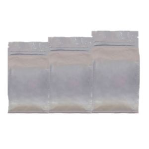 Sacs en aluminium à fermeture éclair auto-adhésive personnalisés avec logo imprimé 10x20cm pour emballages promotionnels alimentaires - Product Image 2