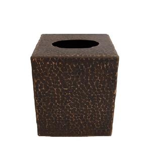 Caja de almacenamiento de servilletas de lujo, Metal cuadrado de soporte de tejido, revestimiento en polvo negro, uso doméstico, precio de fábrica - Product Image 3