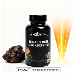 OEM ODM kapsul ekstrak Jamur lumut laut surai singa Shilajit kustom - Product Image 2