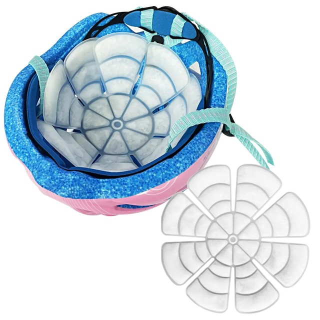 Physical Long Time Cooling Ice Pads Circle Hat Ice Pads for Sport Outdoor Activity PCM Material Cap Pad