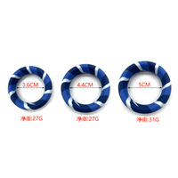 Anneaux de pénis en silicone pour hommes, jouets sexuels pour adultes, diamètre intérieur 36 mm, 44 mm, 50 mm, noir, rouge, pour rester érigé, anneaux sexuels en silicone de grande taille