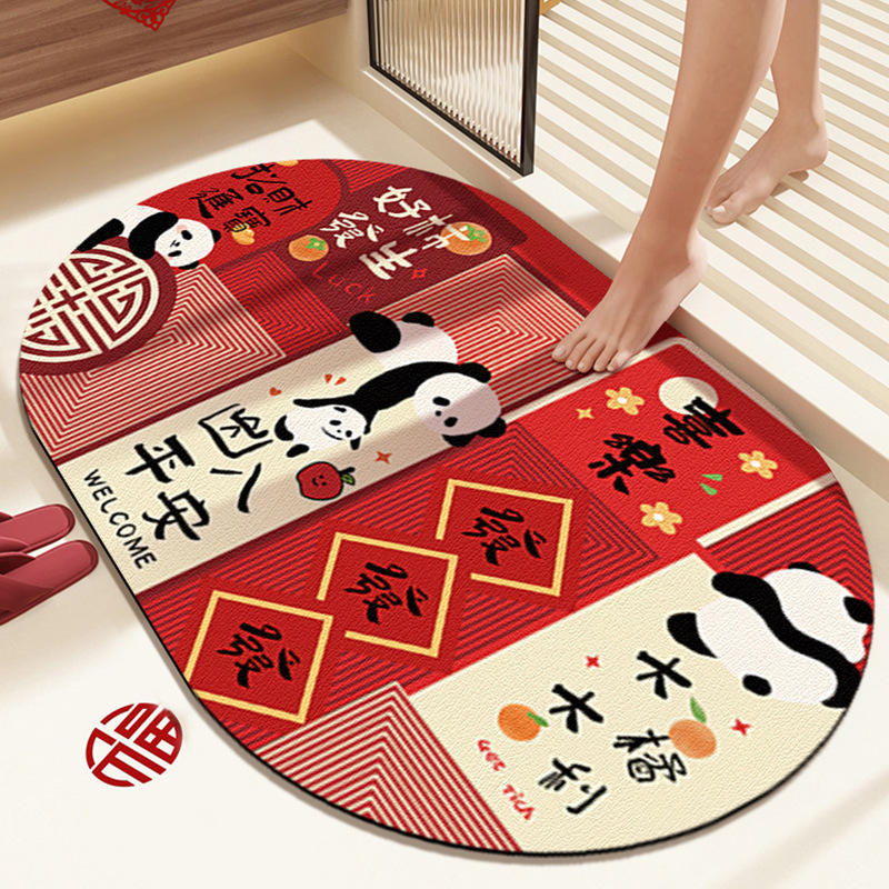 Lucky Panda - Voyages en toute sécurité - Ovale