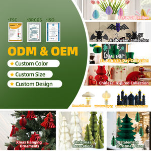 Décoration fantôme pour la Touche-Grande-Dame, Ornement fantôme en papier, Décoration de table effrayante pour Halloween, pour la maison, les fêtes et la maison hantée - Product Image 6