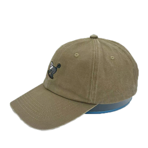 Vente en gros Casquette de <span class=keywords><strong>baseball</strong></span> personnalisée <span class=keywords><strong>Anime</strong></span> 6 panneaux non structurés Chapeaux de papa lavés pour sport de plein air Motif de lettre - Product Image 6