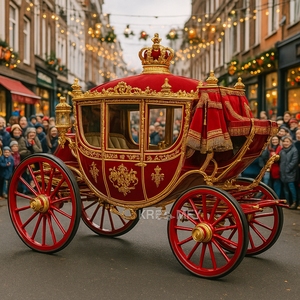 Chariot Royal Cendrillon Électrique Romantique Mini Chariot Miniature Buggy Calèches Fabricant en Vente - Product Image 5