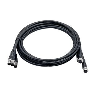 M12 Sensor <b>Cable</b> Assembly 3 4 5 6 Core IP65 <b>Waterproof</b> Industrial Automation Power Supply Connection - Product Image 1