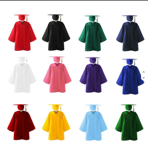 Toga <span class=keywords><strong>de</strong></span> Graduación <span class=keywords><strong>de</strong></span> Doctorado y Licenciatura para Niños, Poliéster Mate, para Preescolar, Jardín <span class=keywords><strong>de</strong></span> Infancia, Escuela <span class=keywords><strong>Primaria</strong></span>, Unisex - Product Image 4