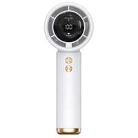 Nouveau design de ventilateur portable sans pales, turbo, rechargeable par USB, mini ventilateur à main haute vitesse
