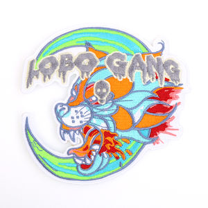 Patch Ricamate 3D Personalizzate OEM, Logo Personalizzato <span class=keywords><strong>Online</strong></span>, Applicazione a Caldo/Adesiva per Vestiti, Cappelli, Charm - Product Image 3