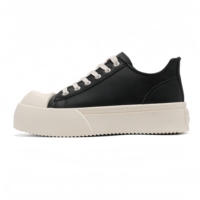 Nouvelles Baskets Décontractées Tendance à Semelle Épaisse Rehaussante 2025 pour Hommes et Femmes – Style Derby en Toile pour la Marche Quotidienne
