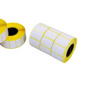 Etiquetas Adhesivas Personalizadas Impermeables 100% Pulpa de Madera, Tamaño Personalizable (4x6 Pulgadas), Imprimibles por Transferencia Térmica Directa para Embalaje - Product Image 1