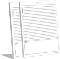 Bloc de notas de planificación de 50 páginas A5 A4 personalizado para listar tareas, planificador de acciones o Bloc de notas de registro de actividad, herramienta de trabajo multifuncional