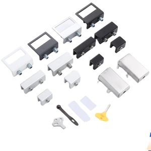 Window Limiter No-Drill Window Latch Clip Child Anti-Theft Safety <b>Lock</b> Screw Installation for Door - Product Image 4