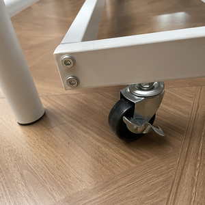 Cadre de lit en métal moderne, facile à assembler, portable, pour lit double ou king size, résistant et robuste, pour chambre à coucher - Product Image 4