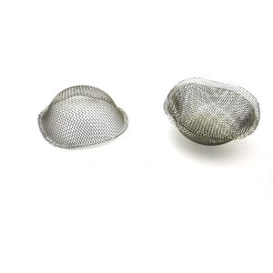 Tùy chỉnh dây thép không gỉ Lưới bát hình vòm gạc lọc với kỹ thuật dệt trơn và mũ ống thuốc lá - Product Image 2