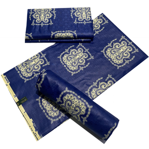 Tissu Imprimé <span class=keywords><strong>Wax</strong></span> <span class=keywords><strong>Bazin</strong></span> Biologique Écologique, Techniques de Tissage pour Robes de Soirée et de Mariage, et Sacs pour Femmes, Dames et Garçons - Product Image 3