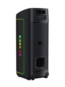 Enceinte de fête sans fil à basses puissantes avec éclairage frontal, grand woofer, intérieur en bois, 500W <span class=keywords><strong>RMS</strong></span>, pour extérieur (XC8700) - Product Image 5