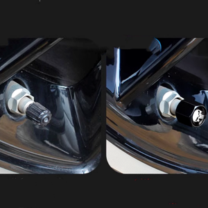 Cabezal de muerte de aluminio 8V1 Rosca Boquillas universales para neumáticos Tapas Tapa de vástago de válvula de neumático - Product Image 6