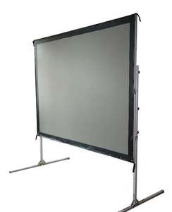 180 inch 4:3 nhanh gấp màn hình chiếu với trường hợp chuyến bay phía sau chiếu sự kiện lớn rạp chiếu phim 4K HD lớn ngoài trời Màn hình máy chiếu - Product Image 2