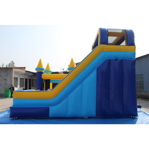 Vendita calda gonfiabile buttafuori saltando scivolo d'acqua casa gonfiabile castello trampolino e scivolo combinazione - Product Image 3