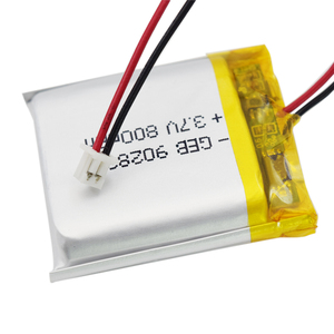 902831 3.7V 800mAh <span class=keywords><strong>Lithium</strong></span> <span class=keywords><strong>Polymer</strong></span> Pin có thể sạc lại Li ion di động cho Tai nghe bluetooth đồ chơi Wearable thiết bị điện tử OEM tùy chỉnh - Product Image 5