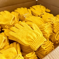 Gants exfoliants pour le corps, multicolores, prix bas, exfoliant naturel pour le corps, gants de douche, gants exfoliants