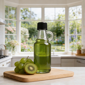 <strong>Wholesale</strong> <strong>Custom</strong> Direct Sales 30ml <strong>Mini</strong> Portable Flat-Handled Glass Wine <strong>Bottles</strong> Suitable for Whiskey Vodka and Fruit Juice - Product Image 4