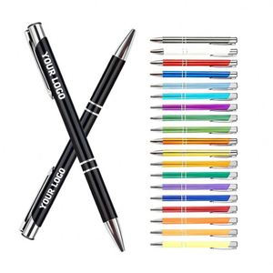 Wsy456 With Logo Customized Advertising Ballpoint Engraving Personalized Gift Metal Ball Pen - Product Image 1
