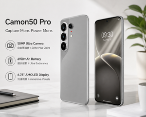 สมาร์ทโฟน 5G ราคาประหยัด ระบบแอนดรอยด์ Tecno Camon50 Pro 16GB+512GB หน้าจอ 1440x3120 รองรับซิมคู่ ราคาถูก - Product Image 4