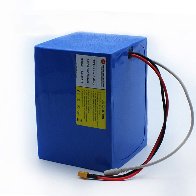 48V 60V 72V 20Ah 30Ah 40Ah Electric Motorcycle Lithium Battery Pack for Scooter