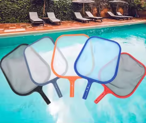 Écumeur <span class=keywords><strong>moins</strong></span> <span class=keywords><strong>cher</strong></span> de feuille de <span class=keywords><strong>piscine</strong></span> d'accessoires de nettoyage de <span class=keywords><strong>piscine</strong></span> d'économie standard avec le filet de PE - Product Image 4