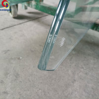 Verre trempé extra clair à faible teneur en fer de 6 mm, verre trempé ultra clair pour fenêtres de bureau extérieures, résistant aux UV, fabricant sur mesure