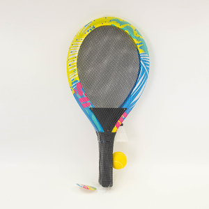 Juego personalizado de deportes al aire libre, juguetes para niños, juego de raquetas de bádminton y <span class=keywords><strong>tenis</strong></span>, 2 uds., raquetas y dos bolas diseñadas para la diversión activa - Product Image 6
