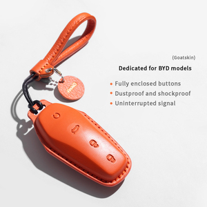 Fundas para llaves compatibles con BYD Song Plus/Pro, incluyendo fundas para llaves Seagull, Dolphin, Han, Qin Plus, Tang, Xia, Yuan, Seal 06, Haishi 06. - Product Image 1